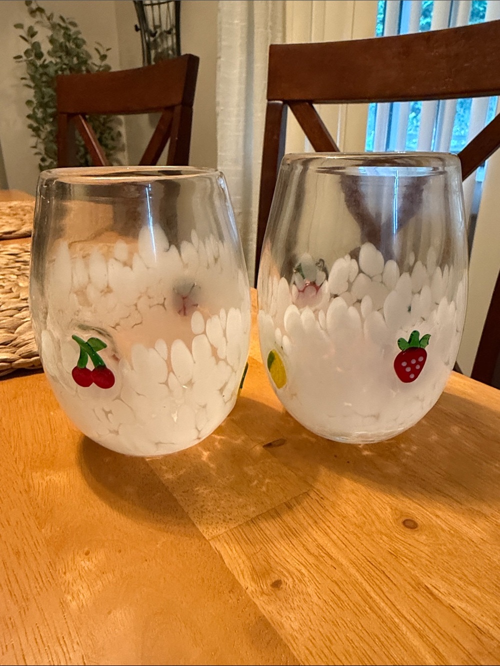 Fruit Icon Juice/Wine Glass
